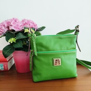 Dooney & Bourke Vibrant Green Crossbody Bag